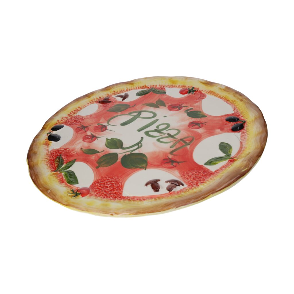 Piatto pizza in ceramica