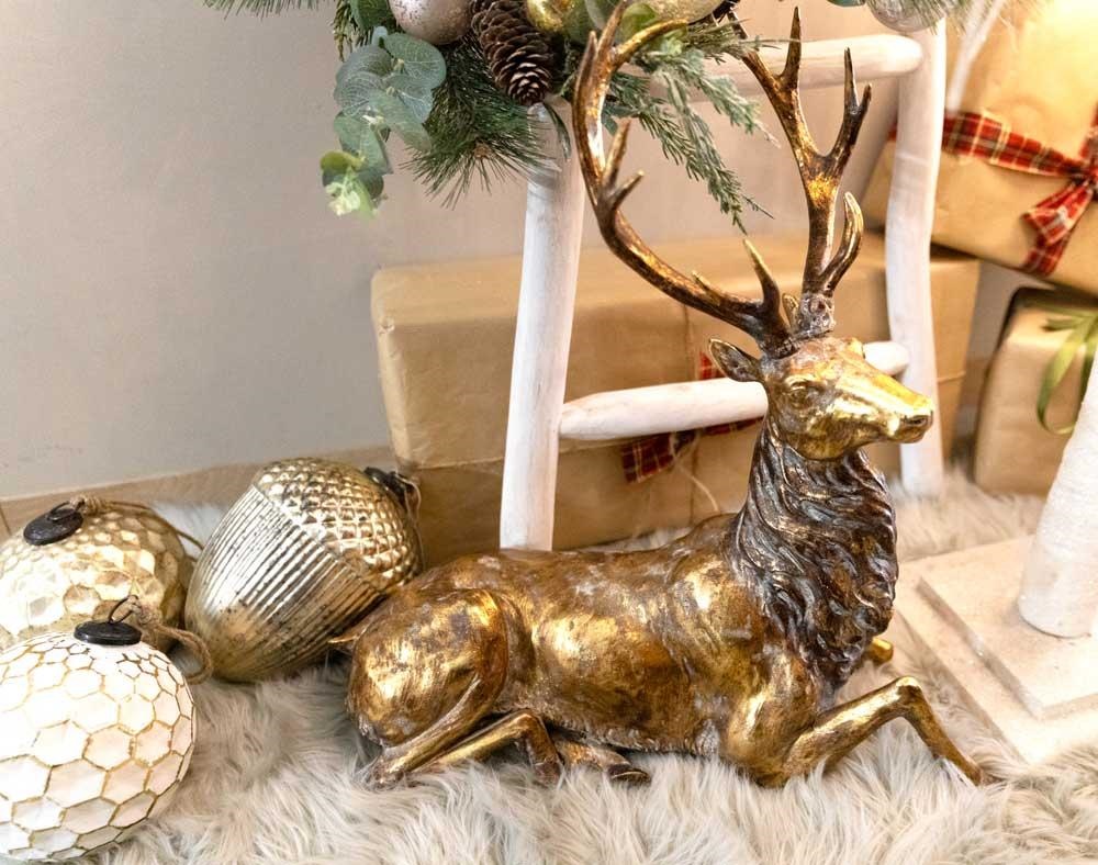 Immagine per Cervo natalizio dorato