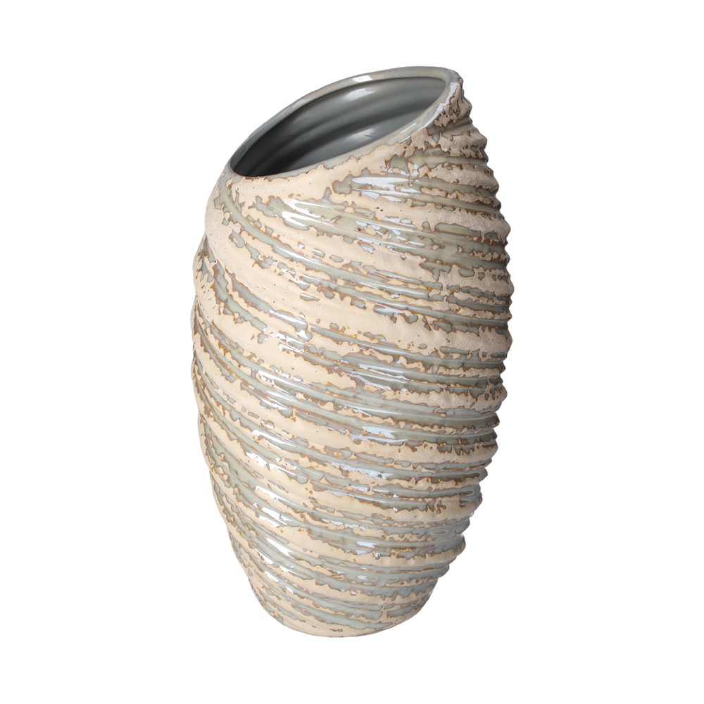 vaso spirale in ceramica
